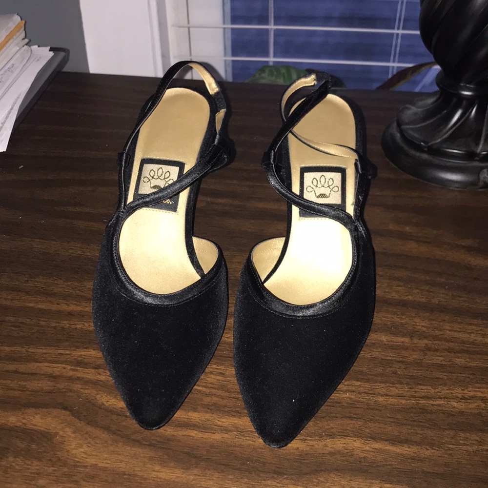 Suede black Nina High heels